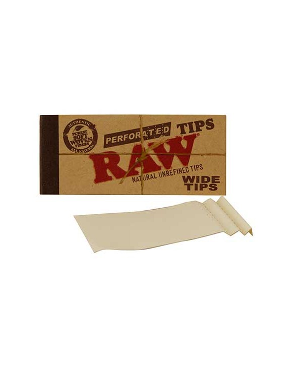 RAW Wide Tips Perforated