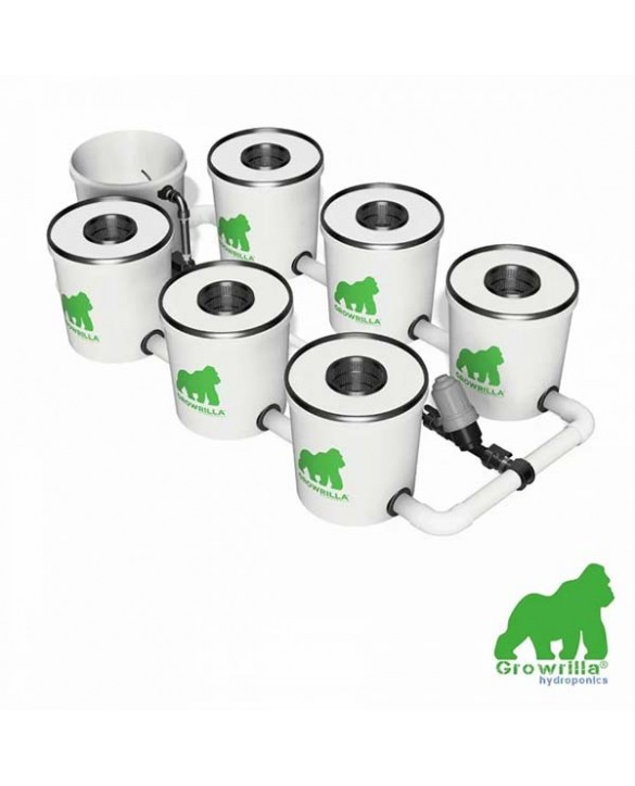 RDWC PRO 6X19L | Growrilla Hydroponics RDWC PRO 6X19L | Growrilla Hydroponics