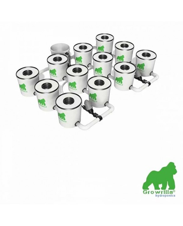 RDWC PRO 12X19L | Growrilla Hydroponics RDWC PRO 12X19L | Growrilla Hydroponics
