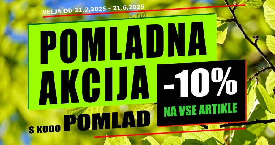 Promo koda POMLAD